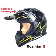 KASK SAFEBET HF-116 BLACK Q158 YELLOW S (BRAK ECE)