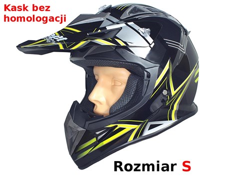 KASK SAFEBET HF-116 BLACK Q158 YELLOW S (BRAK ECE)