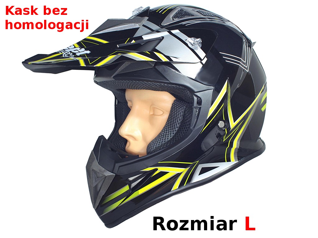 KASK SAFEBET HF-116 BLACK Q158 YELLOW L (BRAK ECE)