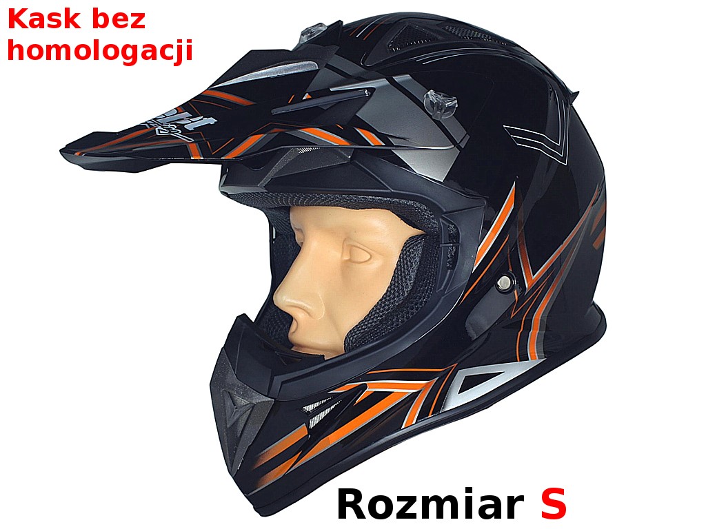 KASK SAFEBET HF-116 BLACK Q158 ORANGE S (BRAK ECE)