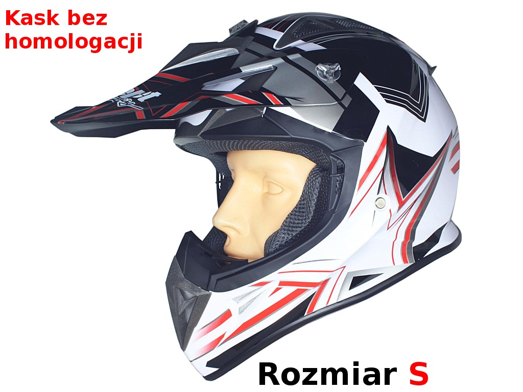 KASK SAFEBET HF-116 WHITE Q158 RED S (BRAK ECE)