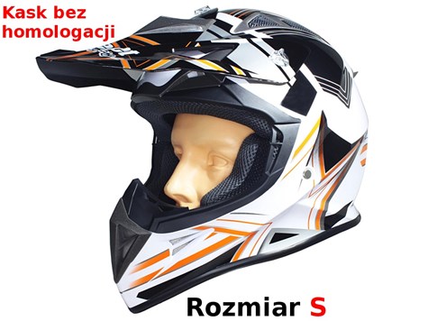 KASK SAFEBET HF-116 WHITE Q158 ORANGE S (BRAK ECE)