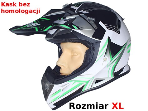 KASK SAFEBET HF-116 WHITE Q158 GREEN XL (BRAK ECE)