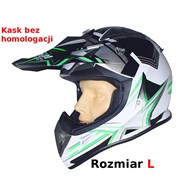 KASK SAFEBET HF-116 WHITE Q158 GREEN L (BRAK ECE)