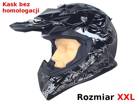 KASK SAFEBET HF-116 BLACK Q84 XXL (BRAK ECE)