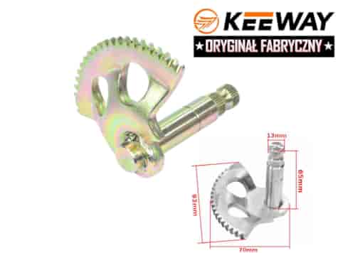 PÓŁKSIĘŻYC KOPNIAKA KEEWAY 50 2T HURRICAN ORYGINAŁ