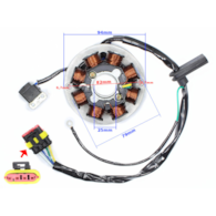 APARAT ZAPŁONOWY STATOR DO APRILIA RS50 RIEJU XP6 YAMAHA TZR 50 DT 50 SILNIK AM6