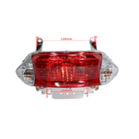 LAMPA TYŁ GY6 KOŁO 10  BIAŁE KIERUNKI SKUTER PHE