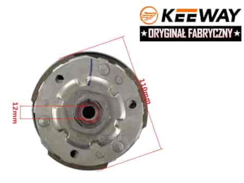 SPRZĘGŁO KEEWAY 50CC 2T HURRICANE ORYGINAŁ