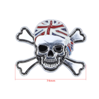 EMBLEMAT ZNACZEK CZASZKA MOD 2
