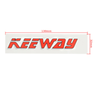 NAKLEJKA KEEWAY CZERWONA KAT-E