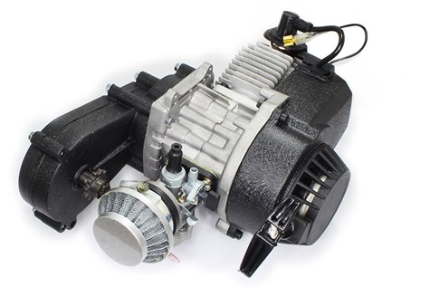 SILNIK Z PRZEKŁADNIĄ POCKET QUAD CROSS 50 ZĘBATKA 14z T8F HB