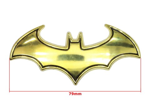 EMBLEMAT ZNACZEK BATMAN ZŁOTY