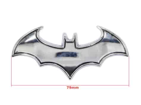 EMBLEMAT ZNACZEK BATMAN SREBRNY
