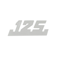EMBLEMAT ZNACZEK BOCZKA WSK 125 BIAŁY