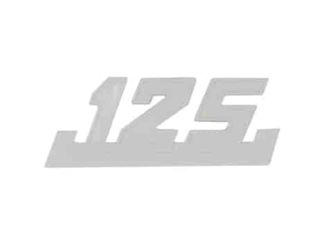 EMBLEMAT ZNACZEK BOCZKA WSK 125 BIAŁY