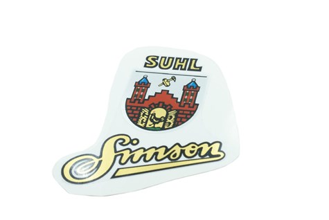 NAKLEJKA SIMSON SR1 SR2 SR2E SUHL ZBIORNIKA PALIWA