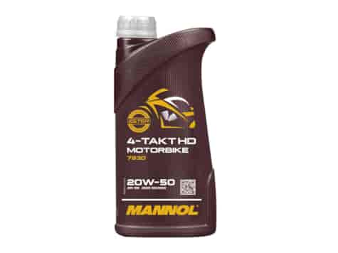 OLEJ MANNOL 4-TAKT MOTORBIKE HD 20W50 1L 7830
