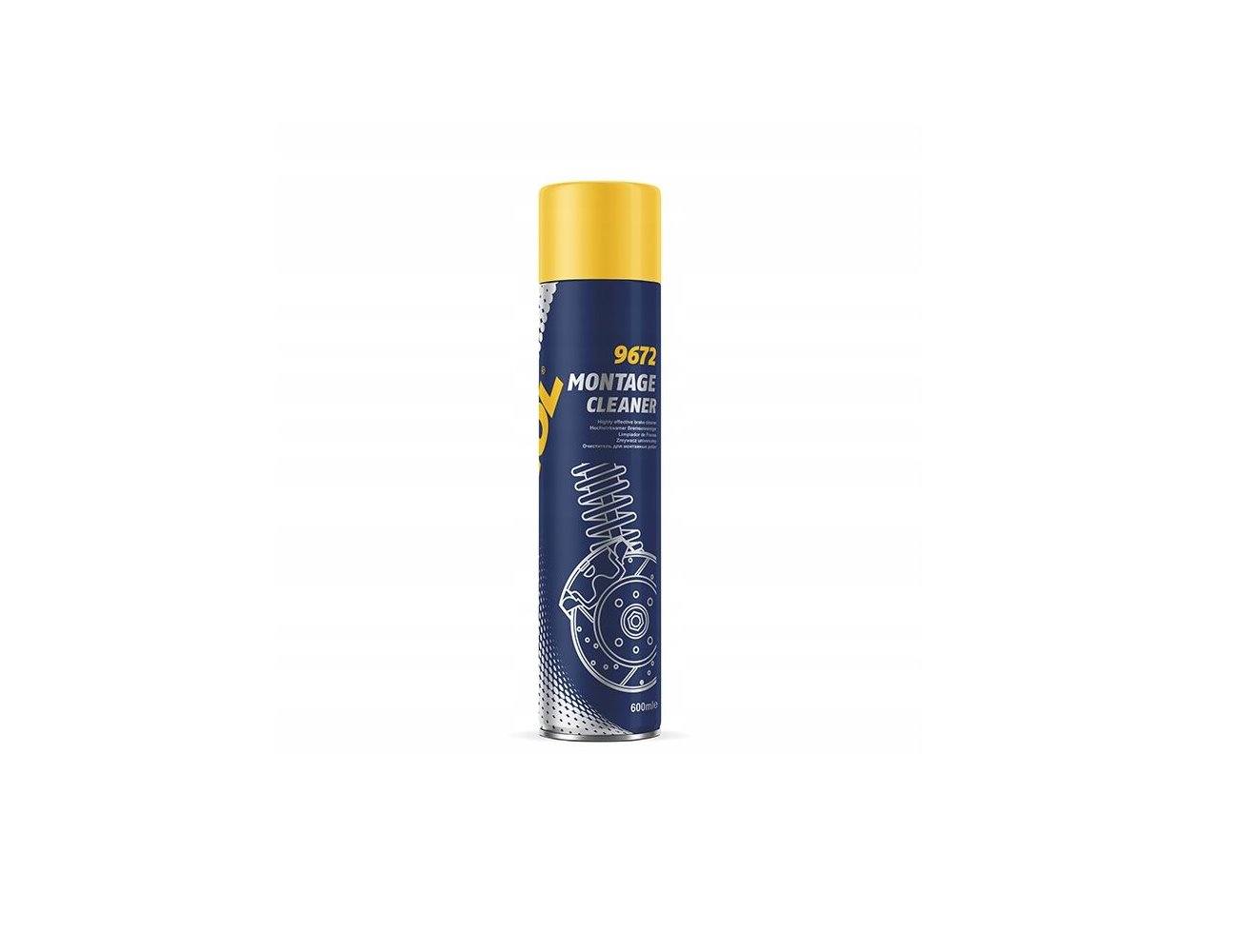 ŚRODEK DO TARCZ MONTAGE CLEANER MANNOL 600ml