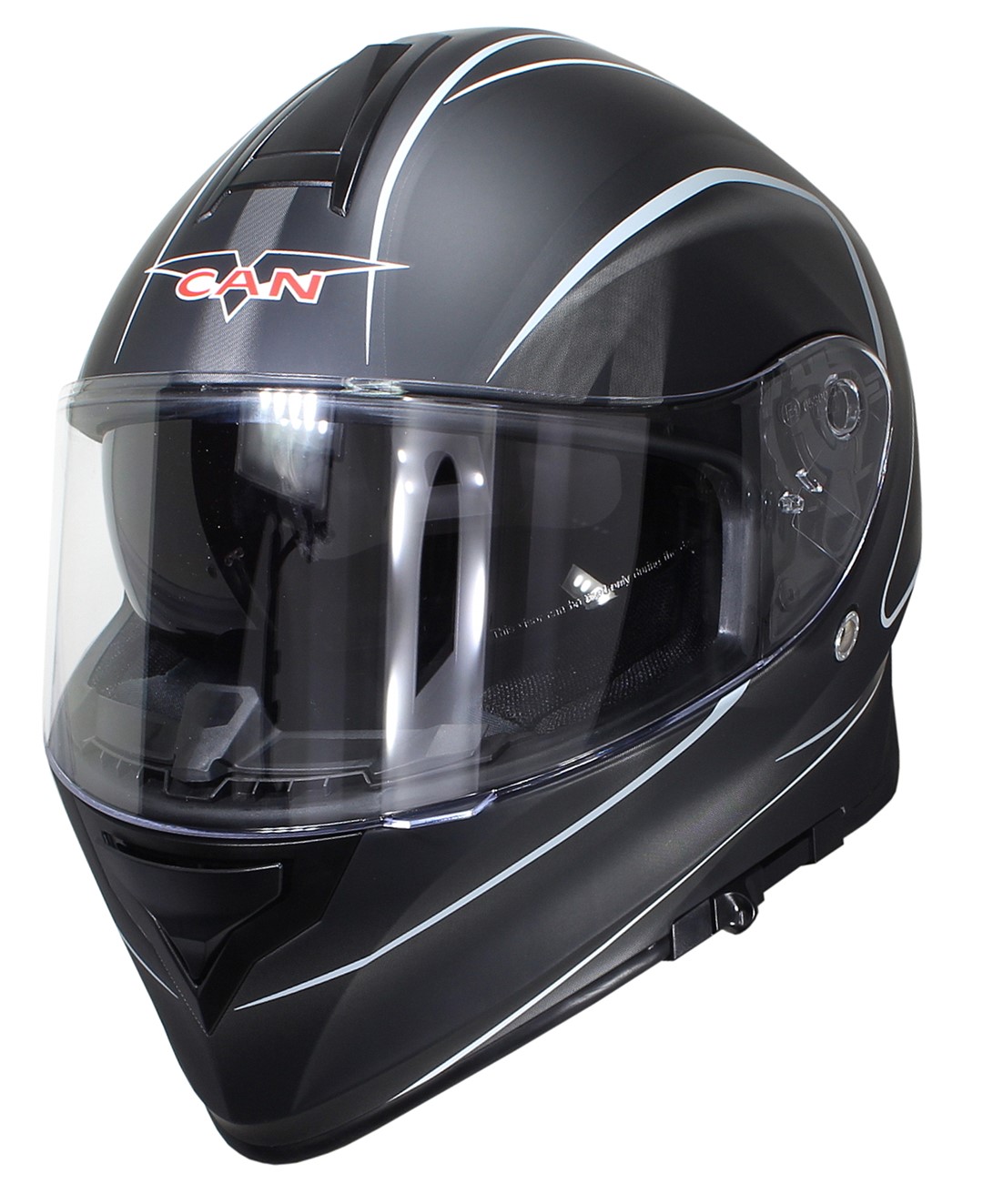 KASK VCAN 127 FLAT BLACK LNP-GY S