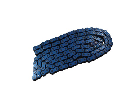 ŁAŃCUCH 428H-130L RACING NIEBIESKI HB