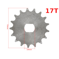 ZĘBATKA PRZÓD SIMSON S51 17z