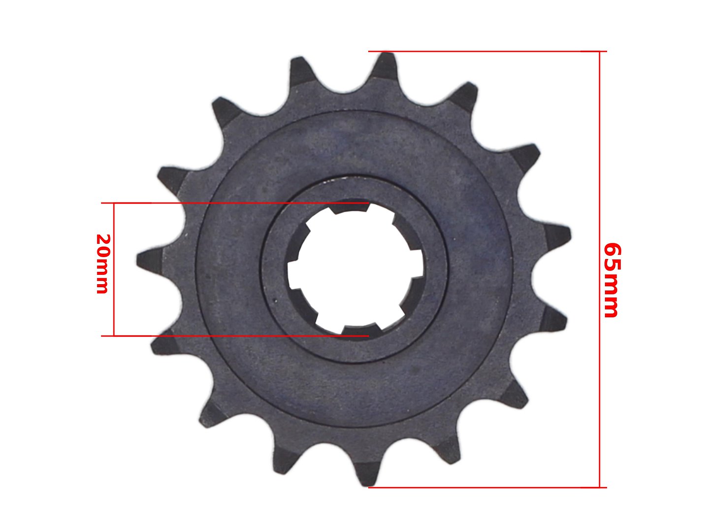 ZĘBATKA PRZÓD MIŃSK 125 15z ML