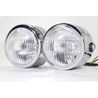 LAMPA PRZÓD FTC-1003 PODWÓJNA CHROM