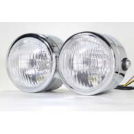 LAMPA PRZÓD FTC-1003 PODWÓJNA CHROM