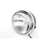 LAMPA PRZÓD FTC-1015 BLACK RAMKA CHROM