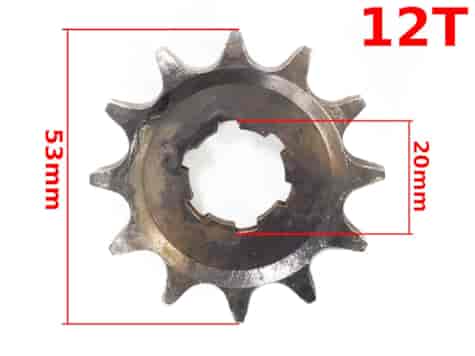 ZĘBATKA PRZÓD WSK 125 12z