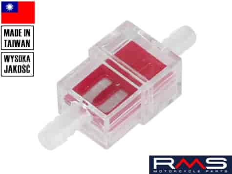 FILTR PALIWA ATTACO TURBO 7mm CZERWONY TAIWAN