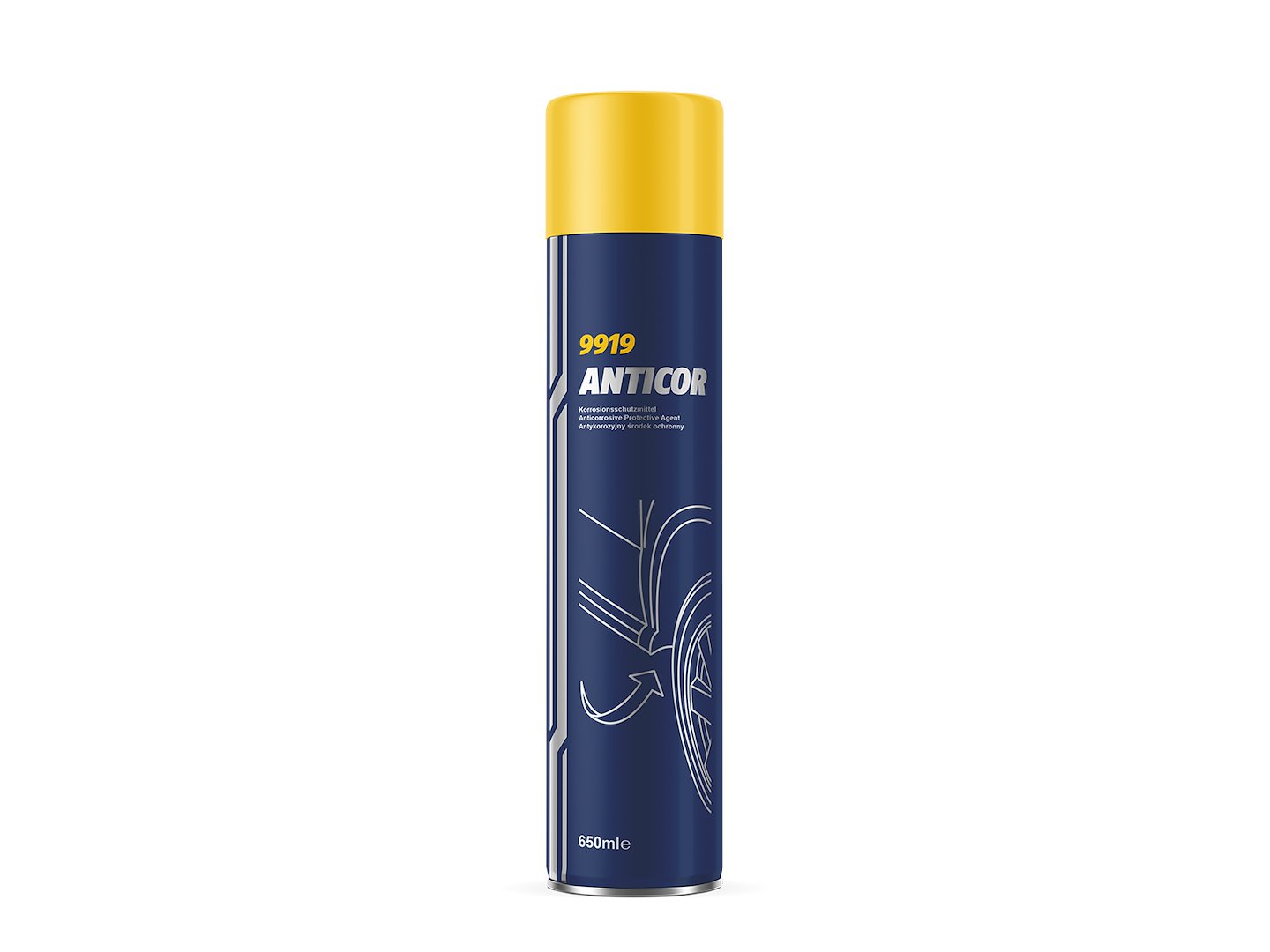 ŚRODEK DO KONSERWACJI PODWOZIA MANNOL 650ml 9919