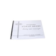 KATALOG CZĘŚCI ZAMIENNYCH ROMET KOMAR MR-230