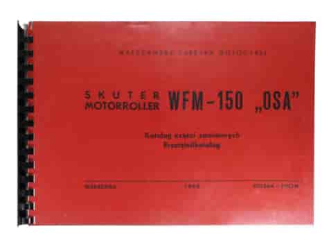KATALOG CZĘŚCI ZAMIENNYCH WFM 150 OSA M50