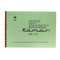 KATALOG CZĘŚCI ZAMIENNYCH KOMAR MR-232