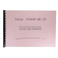 KATALOG CZĘŚCI ZAMIENNYCH KOMAR MR-231
