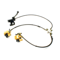 HAMULEC KOMPLETNY ATV 125 PRZÓD FUXIN WB