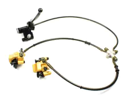 HAMULEC KOMPLETNY ATV 125 PRZÓD FUXIN WB