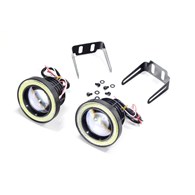 LAMPA LED ANGEL EYES BIAŁA 76mm 1200lm 7000K IP65