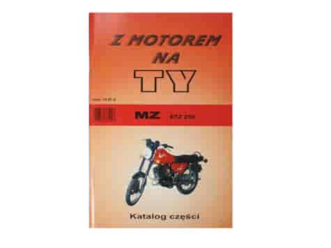 KATALOG CZĘŚCI Z MOTOREM NA TY - MZ ETZ 250