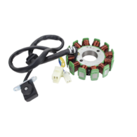 APARAT ZAPŁONOWY STATOR ATV 150 - BENZHOU DIABLO JONWAY LIFAN LONCIN POLARIS SHINERAY GY6-150 - BARTON BENZHOU KYMCO PEUGEOT QUANTUM ROUTER ROMET SYM ZIPP 12 CEWEK 157QMJ FUXIN