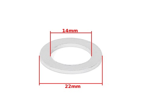 PODKŁADKA 14.2x22x1.3 ATV150 GY6-150 FUXIN DIABLO