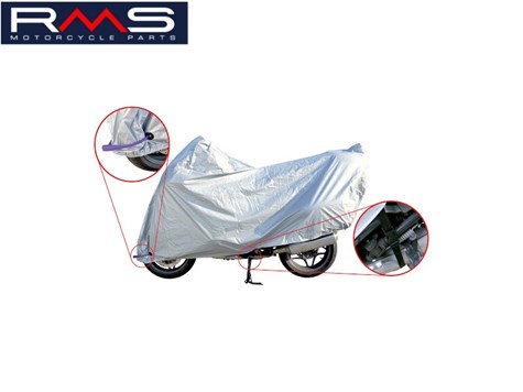 POKROWIEC MOTOCYKLOWY ROZMIAR M 203x89x119cm RMS