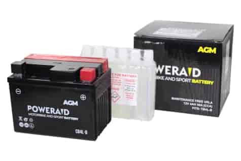 AKUMULATOR POWERAID CB4L-B 4Ah AGM