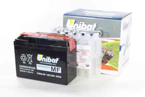 AKUMULATOR UNIBAT CTR4A-BS L+ 2,3Ah YTR4A-BS