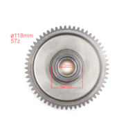 ZĘBATKA ROZRUSZNIKA ATV 200 BASHAN 57z 42mm 20 WAŁKÓW
