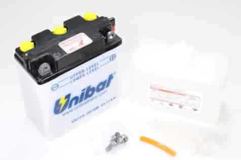 AKUMULATOR UNIBAT 6N11A-3B P+ 6V 11Ah