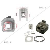 CYLINDER HONDA 39mm PIN 12 DIO 50 WIN