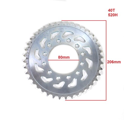ZĘBATKA TYŁ SUNSTAR STALOWA SUNR1-3356-40